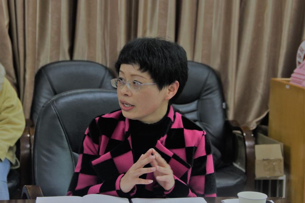 图为 瞿建慧教授(王捷 摄)