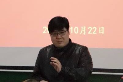图为 刘畅发言(李雯钰 摄)